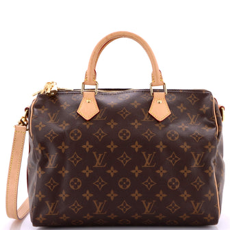 Louis Vuitton Speedy Bandouliere Bag Monogram Canvas 30