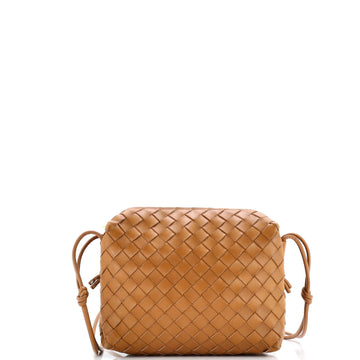 Bottega Veneta Loop Crossbody Bag Intrecciato Nappa Small