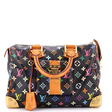 Louis Vuitton Speedy Handbag Monogram Multicolor 30