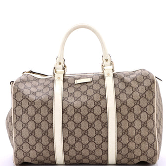 Gucci Joy Boston Bag GG Coated Canvas Medium