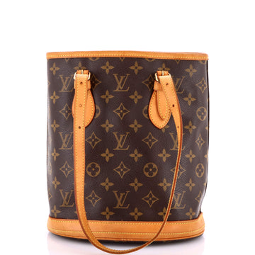 Louis Vuitton Petit Bucket Bag Monogram Canvas