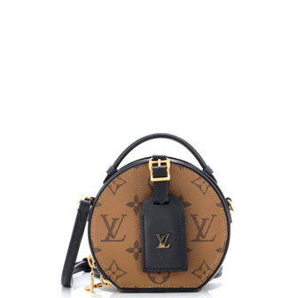 Louis Vuitton Mini Boite Chapeau Bag Reverse Monogram Canvas
