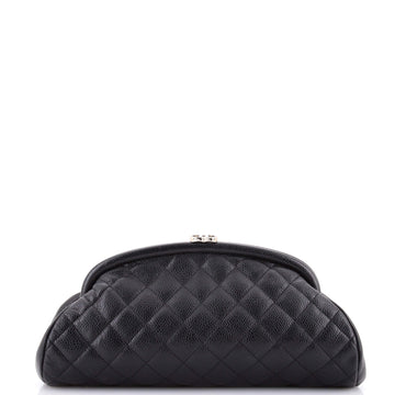 Chanel Timeless Clutch Quilted Caviar