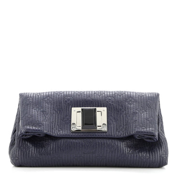 Louis Vuitton Altair Clutch Quilted Monogram Leather
