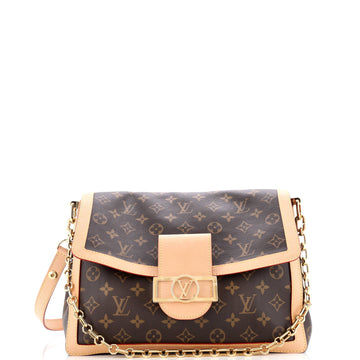 Louis Vuitton Dauphine Soft Shoulder Bag Monogram Canvas GM