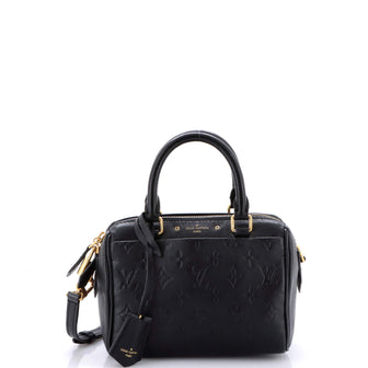 Louis Vuitton Speedy Bandouliere NM Bag Monogram Empreinte Leather 20