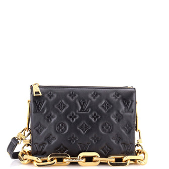 Louis Vuitton Coussin Bag Monogram Embossed Lambskin BB