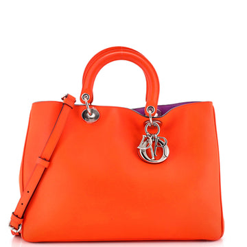 Christian Dior Diorissimo Tote Smooth Calfskin Large