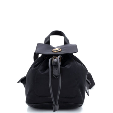 Versace Medusa Drawstring Backpack Nylon Small