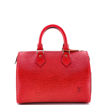 Louis Vuitton Speedy Handbag Epi Leather 30