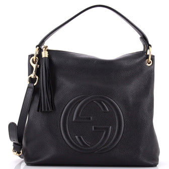 Gucci Soho Convertible Hobo Leather Large