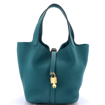 Hermes Picotin Lock Bag Clemence MM