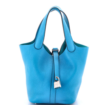 Hermes Picotin Lock Bag Clemence PM