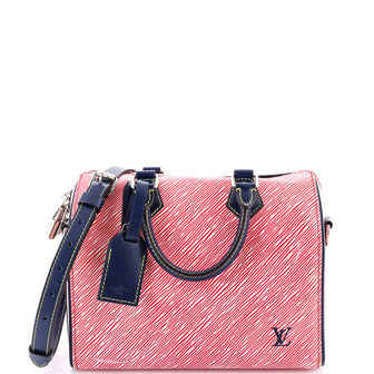 Louis Vuitton Speedy Bandouliere Bag Epi Leather 25