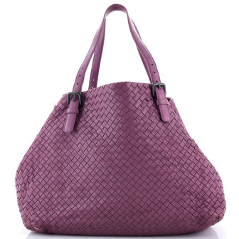 Bottega Veneta A-Shape Tote Intrecciato Nappa Large