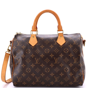 Louis Vuitton Speedy Bandouliere Bag Monogram Canvas 30