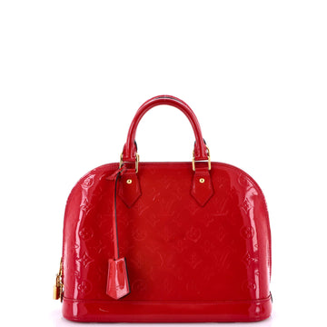 Louis Vuitton Alma Handbag Monogram Vernis PM