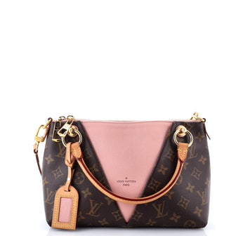 Louis Vuitton V Tote Monogram Canvas and Leather BB