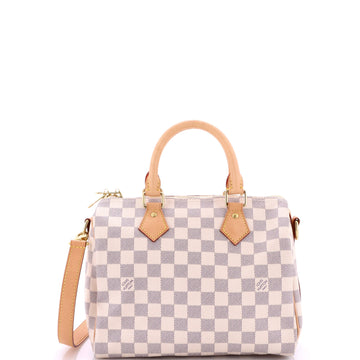 Louis Vuitton Speedy Bandouliere Bag Damier 25