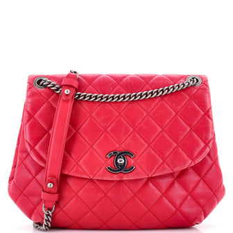 Chanel Daily Supple Flap Bag Quilted Lambskin Large
