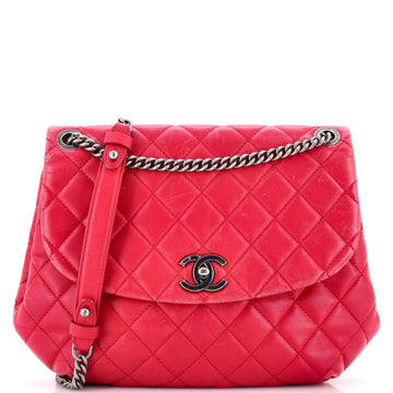 Chanel Daily Supple Flap Bag Quilted Lambskin Large