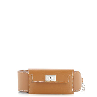 Hermes Kelly Pocket Bag Shoulder Strap Swift and Epsom