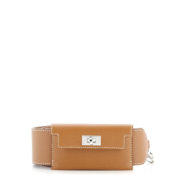 Hermes Kelly Pocket Bag Shoulder Strap Swift and Epsom