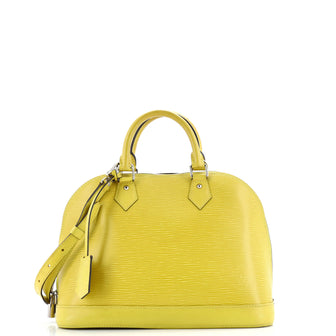 Louis Vuitton Alma Handbag Electric Epi Leather PM