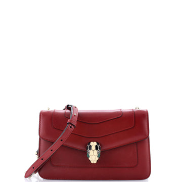 Bvlgari Serpenti Forever Shoulder Bag Leather Small