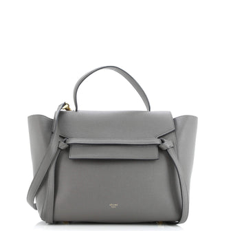 Celine Belt Bag Textured Leather Mini