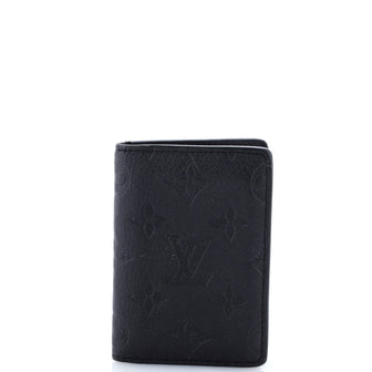 Louis Vuitton Pocket Organizer Monogram Shadow Leather