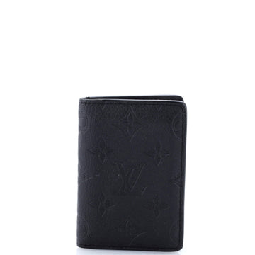Louis Vuitton Pocket Organizer Monogram Shadow Leather