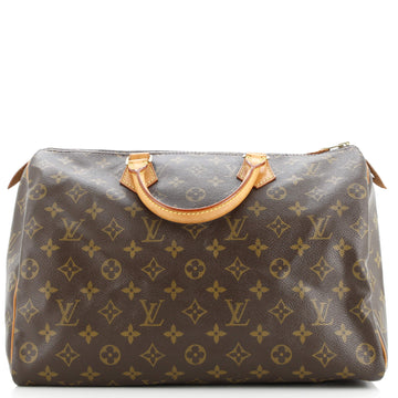 Louis Vuitton Speedy Handbag Monogram Canvas 35