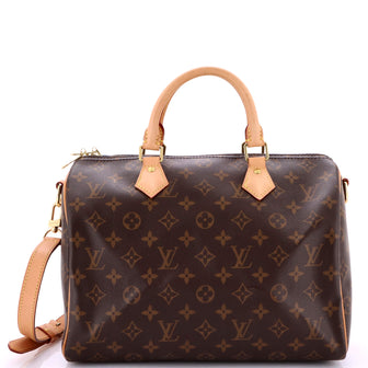 Louis Vuitton Speedy Bandouliere Bag Monogram Canvas 30