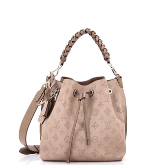 Louis Vuitton Muria Bucket Bag Mahina Leather