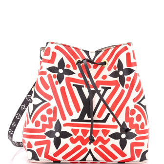 Louis Vuitton NeoNoe Handbag Limited Edition Crafty Monogram Giant MM