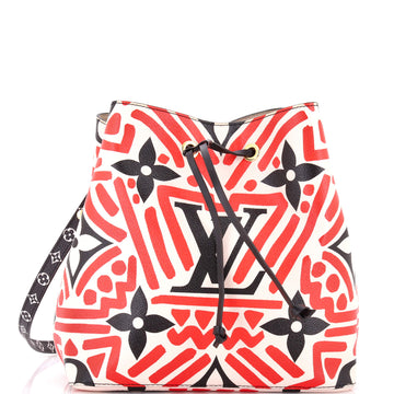 Louis Vuitton NeoNoe Handbag Limited Edition Crafty Monogram Giant MM