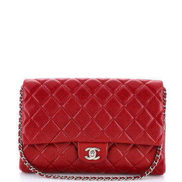 Chanel Clutch with Chain Quilted Caviar