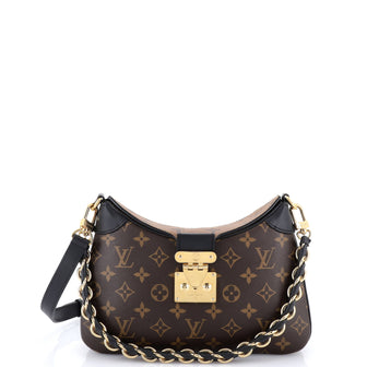 Louis Vuitton LV Twinny Handbag Monogram Canvas and Reverse Monogram Canvas with Leather