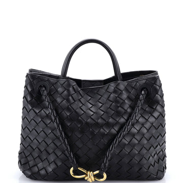Bottega Veneta Andiamo Top Handle Bag Intrecciato Nappa Medium