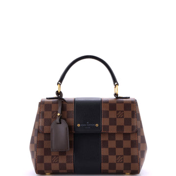 Louis Vuitton Bond Street Handbag Damier with Leather BB