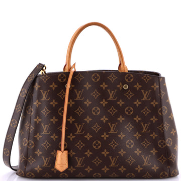 Louis Vuitton Montaigne Handbag Monogram Canvas GM