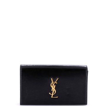 Saint Laurent Classic Monogram Clutch Patent Large