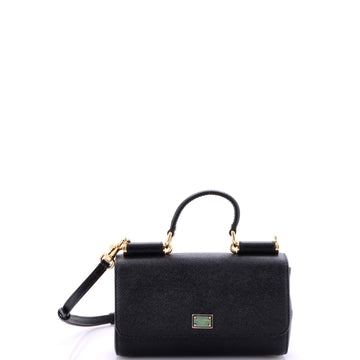 Dolce & Gabbana East West Miss Sicily Bag Leather Small