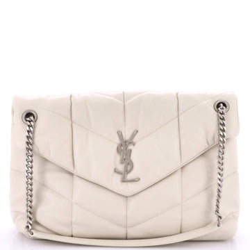 Saint Laurent Loulou Puffer Shoulder Bag Quilted Leather Medium