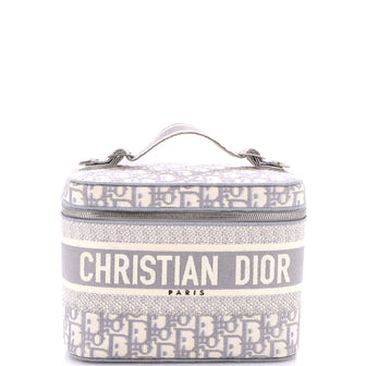 Christian Dior DiorTravel Vanity Case Oblique Canvas
