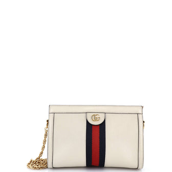 Gucci Ophidia Chain Shoulder Bag Leather Small