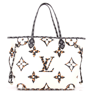 Louis Vuitton Neverfull NM Tote Limited Edition Jungle Monogram Giant MM