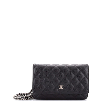 Chanel Wallet on Chain Quilted Caviar