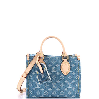 Louis Vuitton OnTheGo Tote Monogram Denim PM